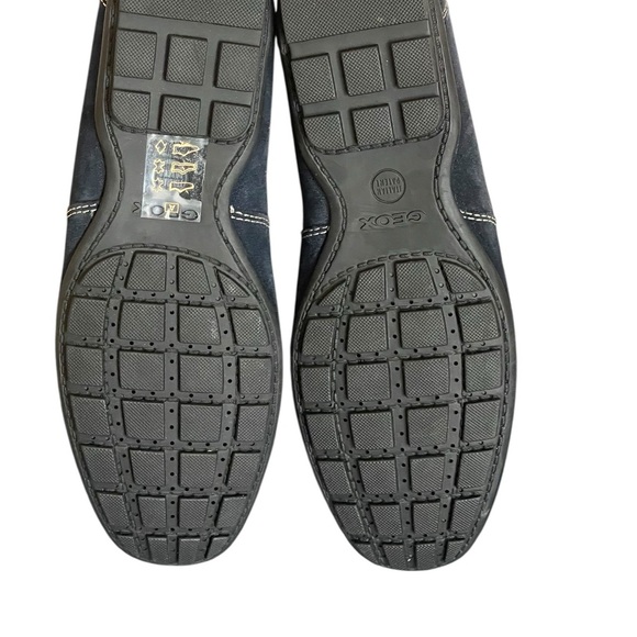 GEOX Respira Men Navy Breathable Italian Patent Suede
Driving Shoes size 43.5 - Picture 9 of 16